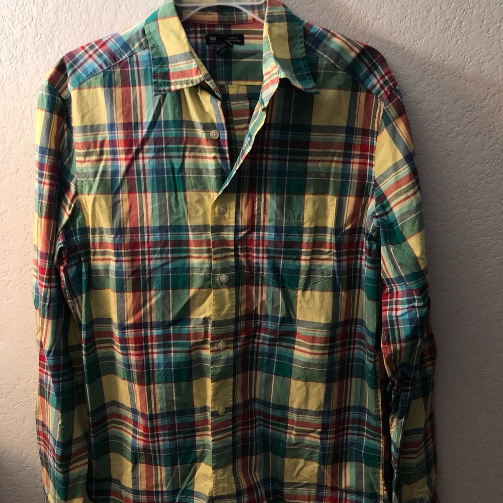 Multi-Colored Button Up - image 1